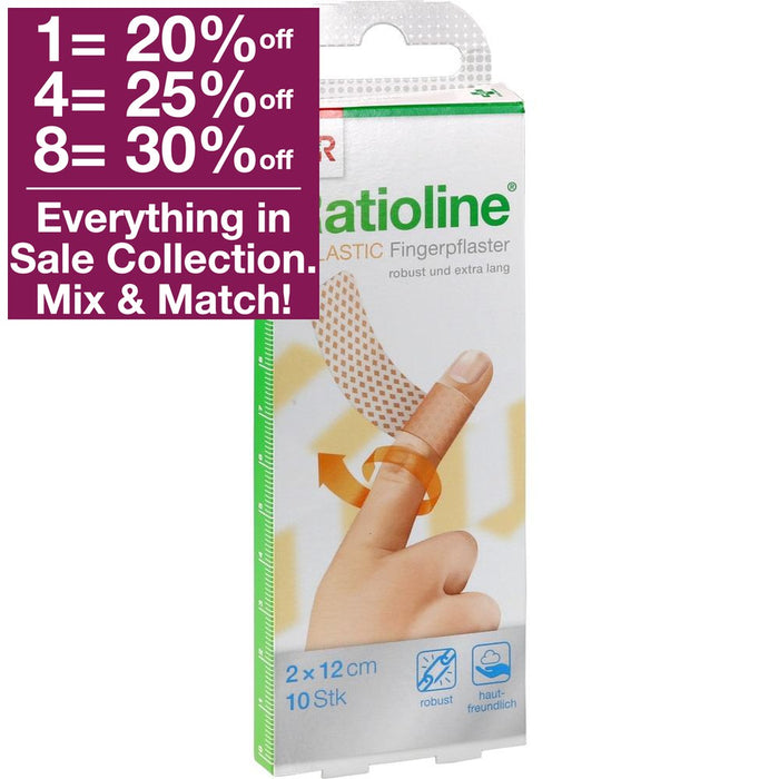 Ratioline Elastic Finger Dressing 2x12 cm 10 pcs
