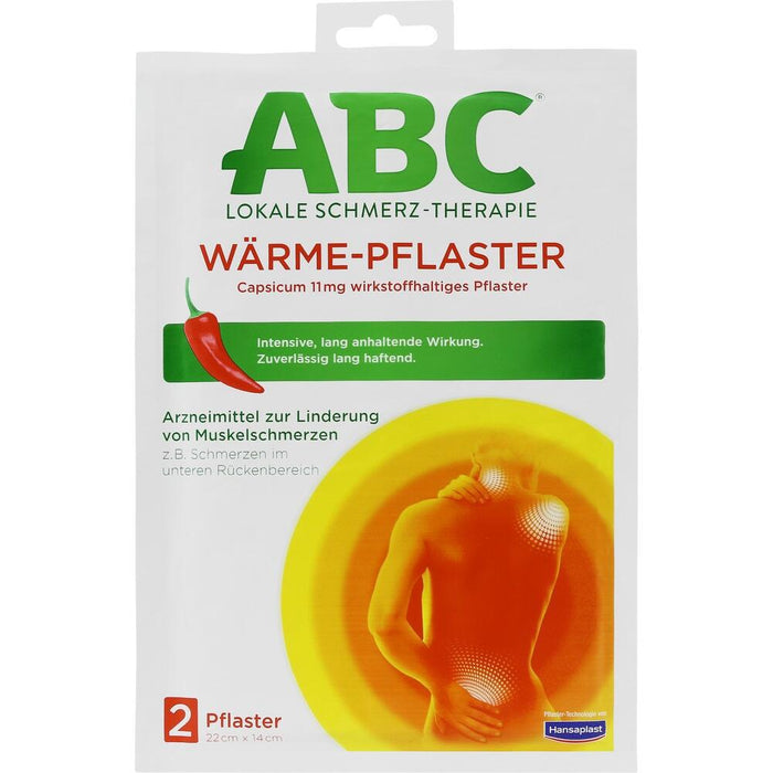 Hansaplast ABC® Heat Plaster Capsicum 2 pc