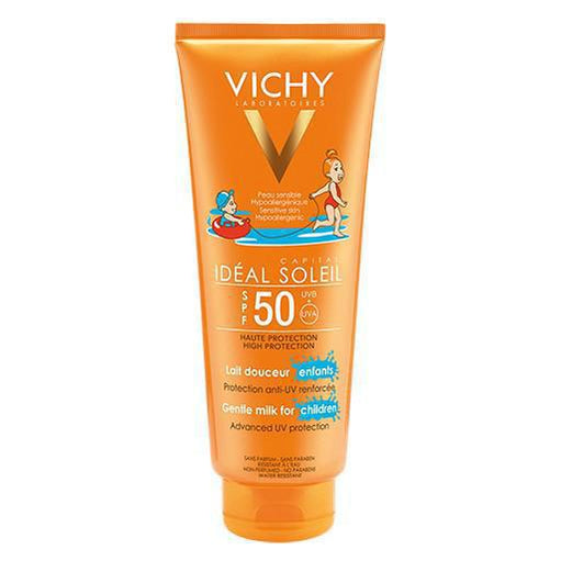 Vichy Capital Soleil Children Sensitive Skin Face & Body Gentle Milk Sunscreen SPF 50+ 300 ml