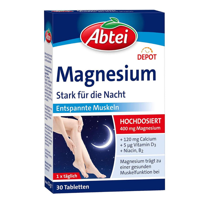 Abtei Magnesium Strong for Night Depot 30 tab