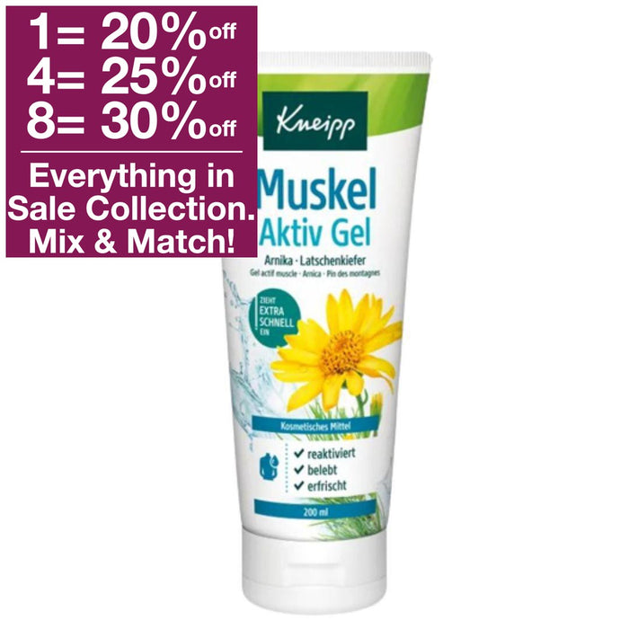 Kneipp Muscle Active Gel 200 ml