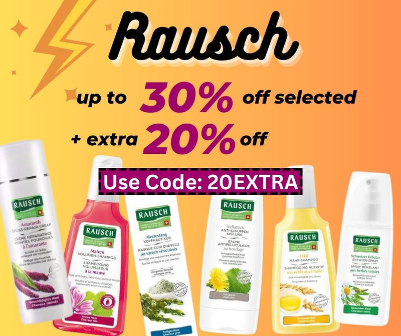 Rausch Hair Care Sale - Mallow Shampoo, Seaweed Scalp Pack and many more
