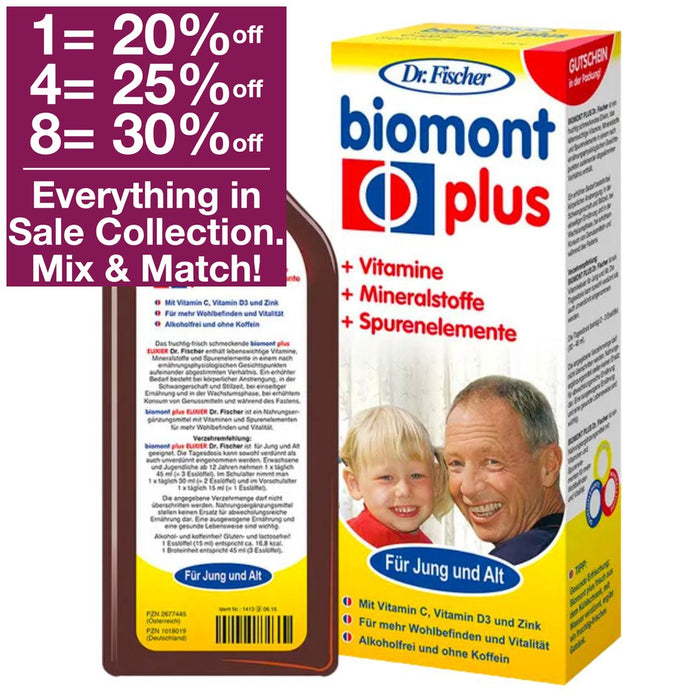 Biomont Plus For the immune system-supporting treatment of oncological patients during and after chemotherapy and radiation therapy.