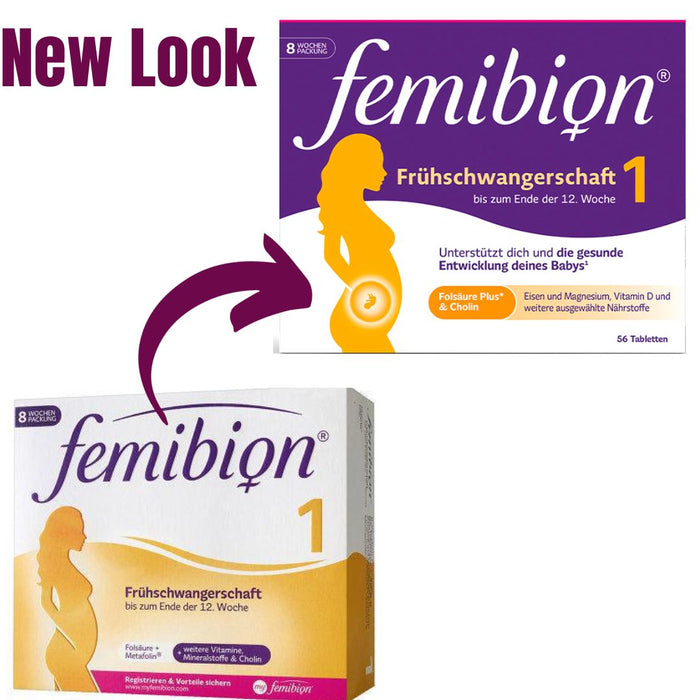 Femibion 1 Early Pregnancy 56 tablets (8 weeks usage)