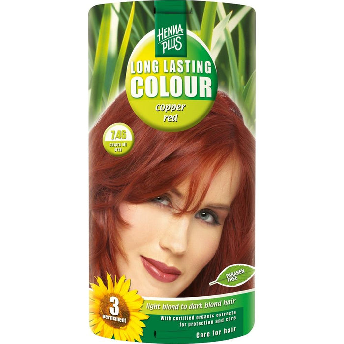 Henna Plus Long Lasting Copper Red 7.46 100 ml