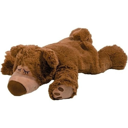 Warmie Lavender Heating Pad Sleepy Bear Brown