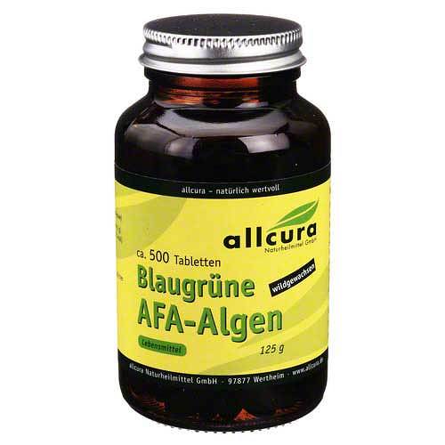 Blue Green AFA Algae 250 mg Tablets 500 pcs