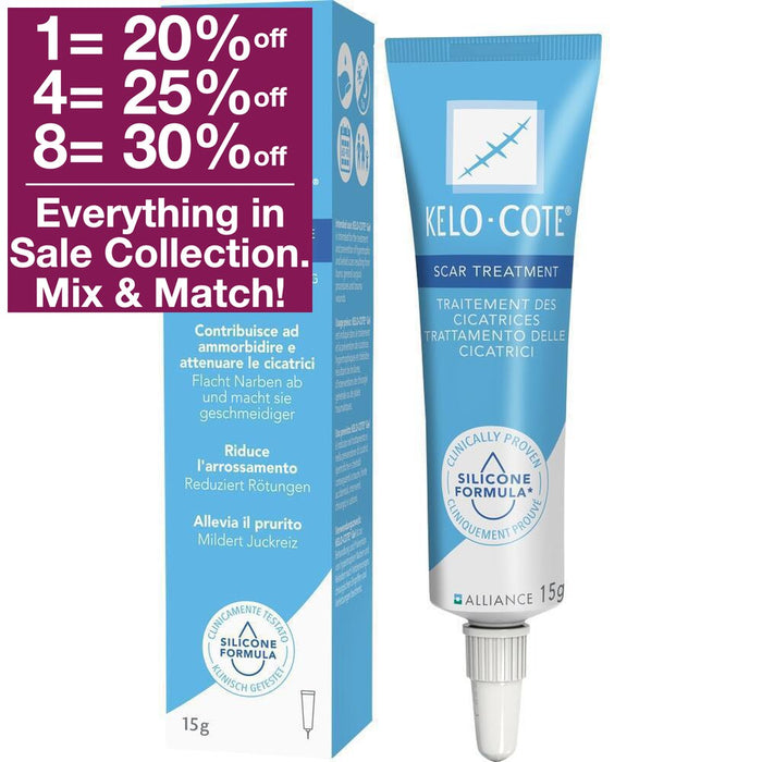 Kelo Cote Silicone Gel for Treatment of Scars 15 g