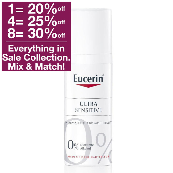 Eucerin Ultrasensitive Soothing Care for Normal to Combination Skin 50 ml