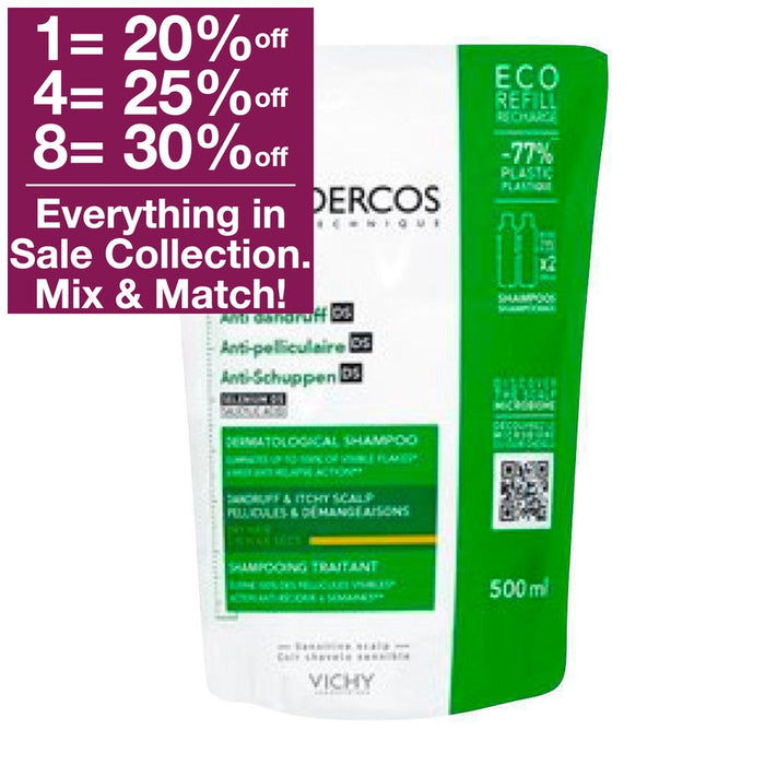 Vichy Dercos Anti-Oily Schuppen Shampoo Refill eco-pack 500 ml