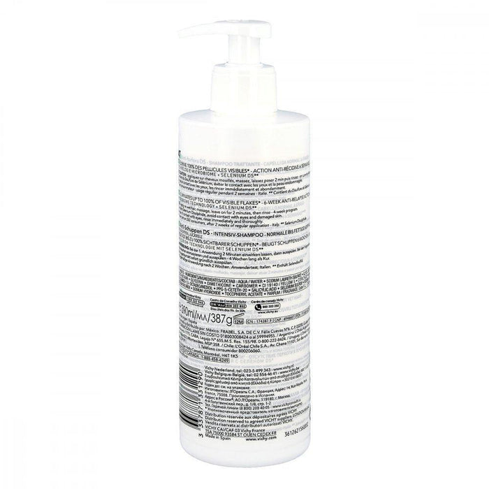 Vichy Dercos Anti-Dandruff Shampoo for Normal to Oily Hair 390 ml