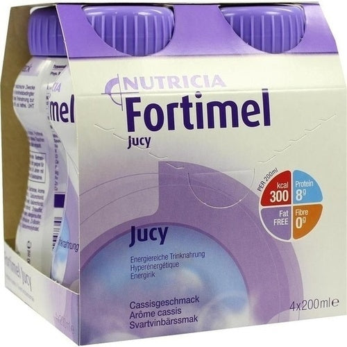 Nutricia Gmbh Fortimel Jucy Cassis Flavor 4X200 ml