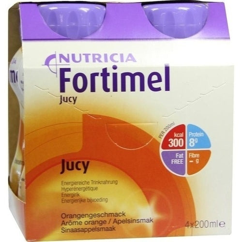 Nutricia Gmbh Fortimel Jucy Orange Flavor 4X200 ml