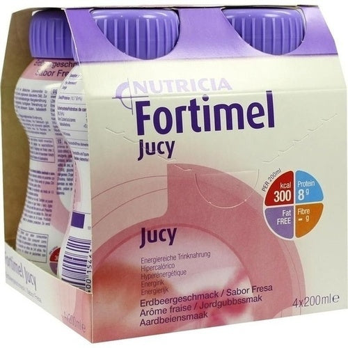 Nutricia Gmbh Fortimel Jucy Strawberry Flavor 4X200 ml
