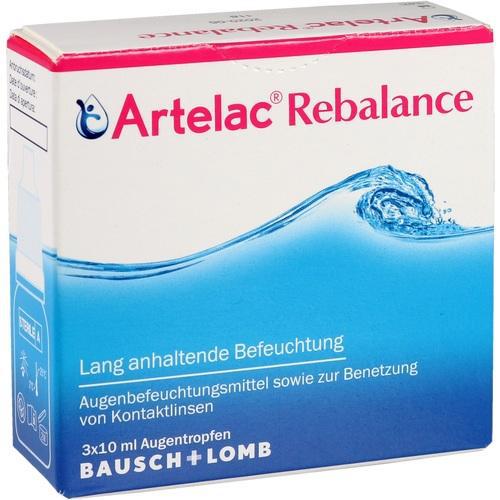 künstliche tränen artelac Dr. Gerhard Mann Chem.-pharm.Fabrik GmbH Artelac Rebalance Eye Drops 3X10 ml