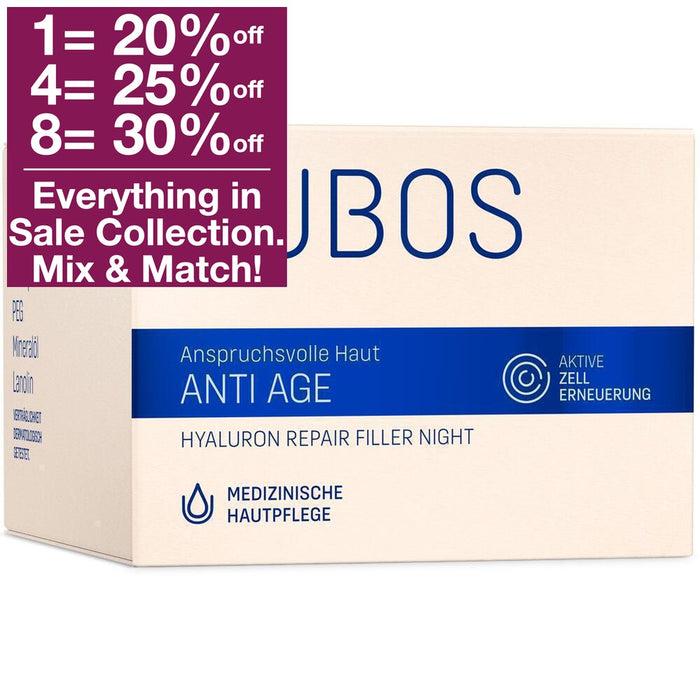 Eubos Hyaluronic Acid Repair Filler Night 50 ml