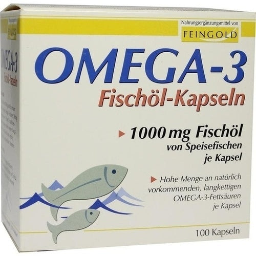 Burton Feingold Omega-3 Fish Oil Capsules 100 pcs