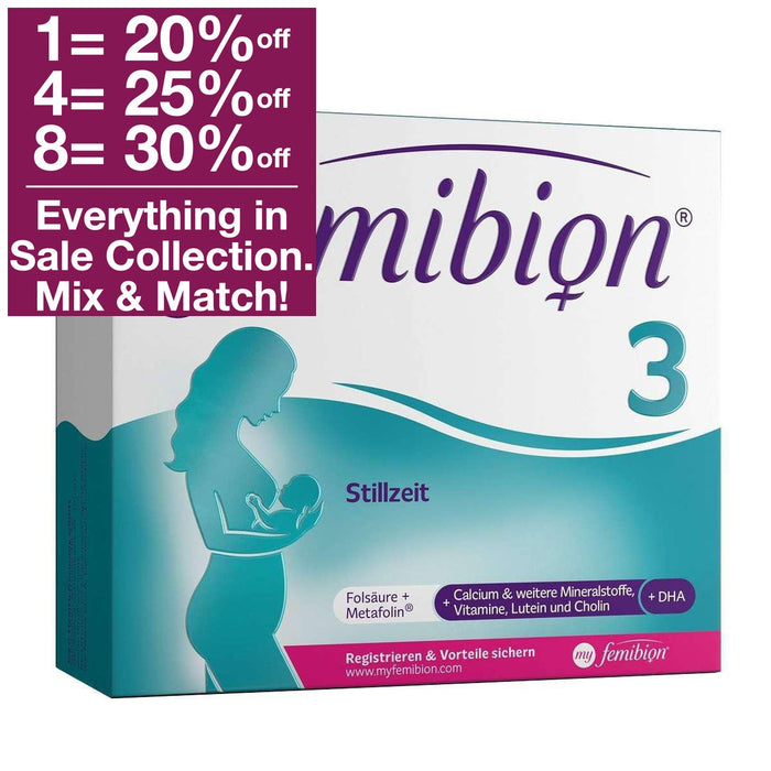 Femibion 3 Lactation 28 Tablets (4 Weeks Usage)