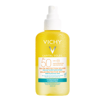 Vichy Capital Soleil Solar Protective Water SPF 50 + Hyaluron 200 ml