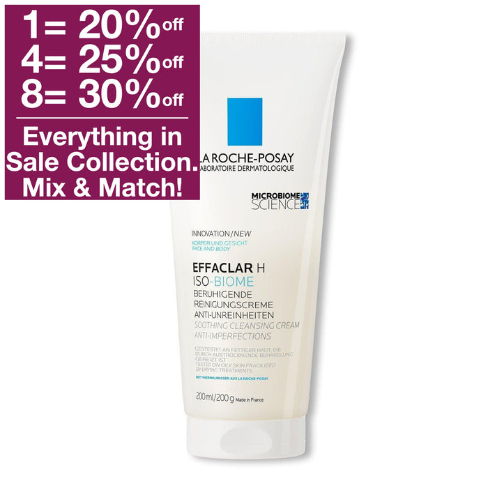 La Roche-Posay Effaclar H Iso-Biome Cleansing Cream 200 ml
