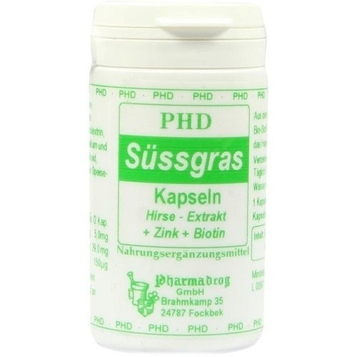 Pharmadrog Gmbh Sweet Grass Capsules 60 pcs