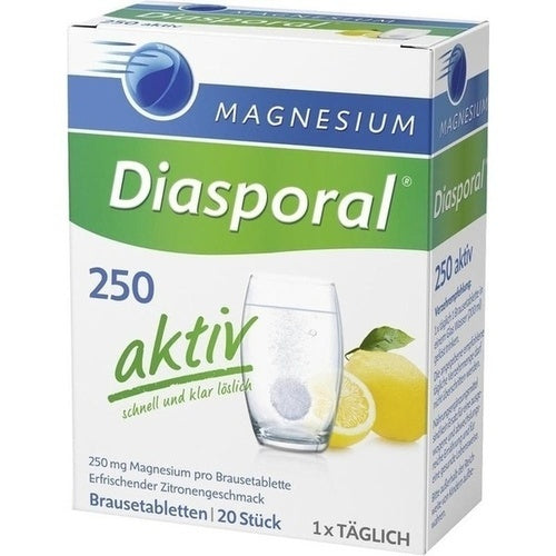 Protina Pharmazeutische Gmbh Magnesium Diasporal 250 Active Effervescent Tablets 20 pcs
