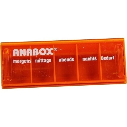 Wepa Apothekenbedarf Gmbh & Co Kg Anabox Tagesbox Orange 1 pcs