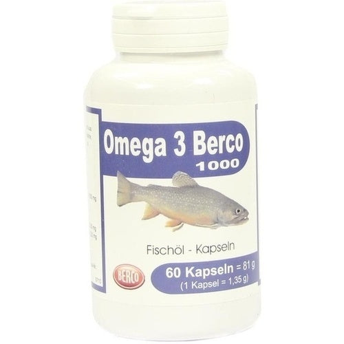 Berco-Arzneimittel Omega-3 Berco 1000 Mg Capsules 60 pcs