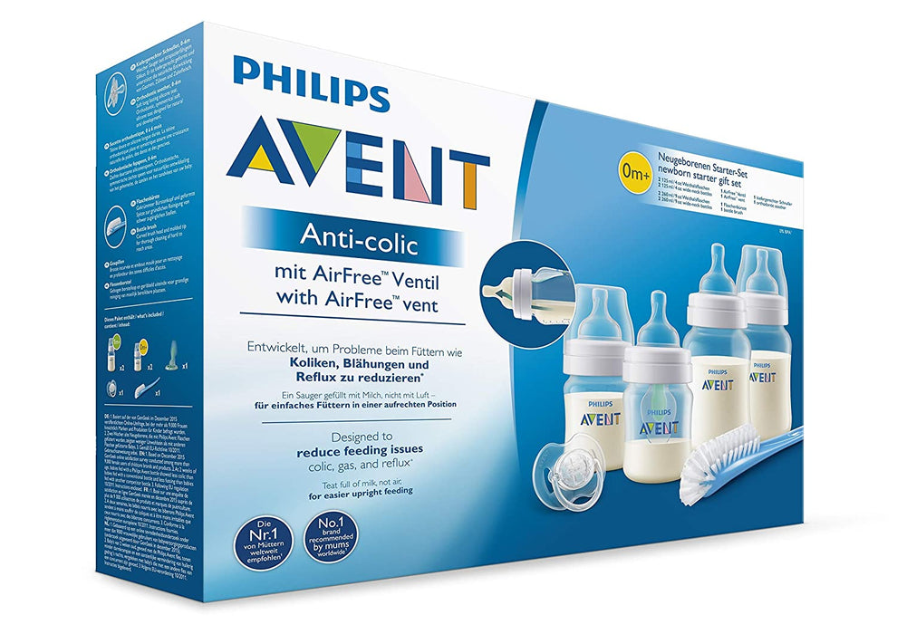 Philips Avent Anti-colic with AirFree Valve Gift set (0-12 monts and older)