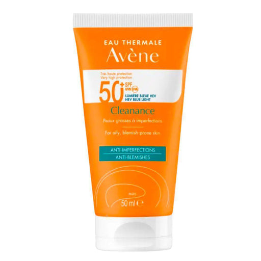 Avene Cleanance Sun Fluid SPF 50+ is a breakthrough sunscreen created by Pierre Fabre laboratories. Formulated with a HEV Blue Light Filter, it provides comprehensive coverage from UVA and UVB rays. It defends skin from damage including aging, hyperpigmentation, and blemishes ideal for those with sensitive, oily, and acne-prone skin.