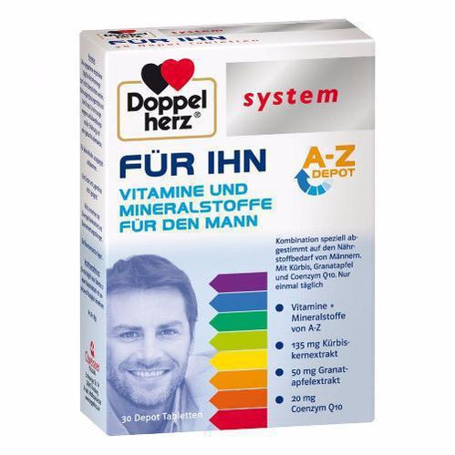 Doppelherz System Collection: For HIM Vitamins & Minerals