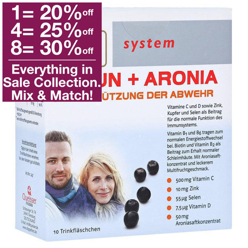 Doppelherz System Immune + Aronia 25 ml x 10 Bottles