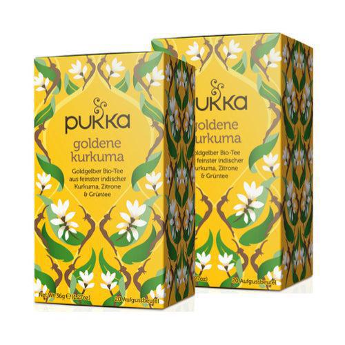 Pukka Turmeric Gold Tea 2 boxes x 20 bags