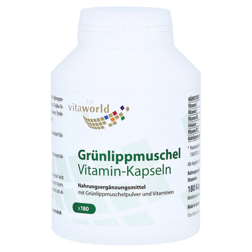 Greenlip 400 Mg + Vitamins Capsules 180 pcs