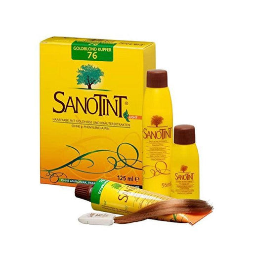 Sanotint Hair Dye Sensitive Light 125 ml - 076 Gold Blonde Copper