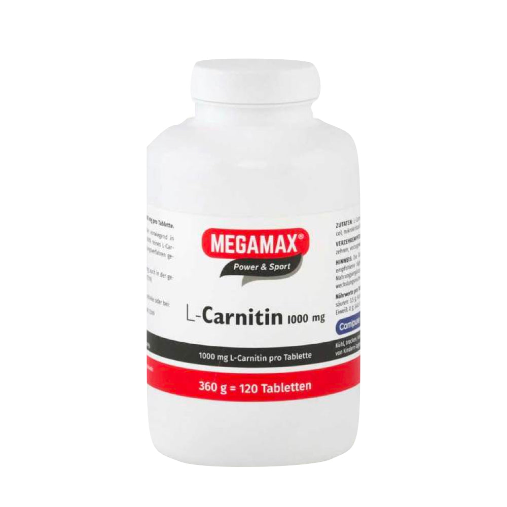 Megamax L-Carnitine 1000 mg Tablets - Sports supplement - VicNic.com Megamax L-Carnitine 1000 mg Tablets - Sports supplement - VicNic.com
