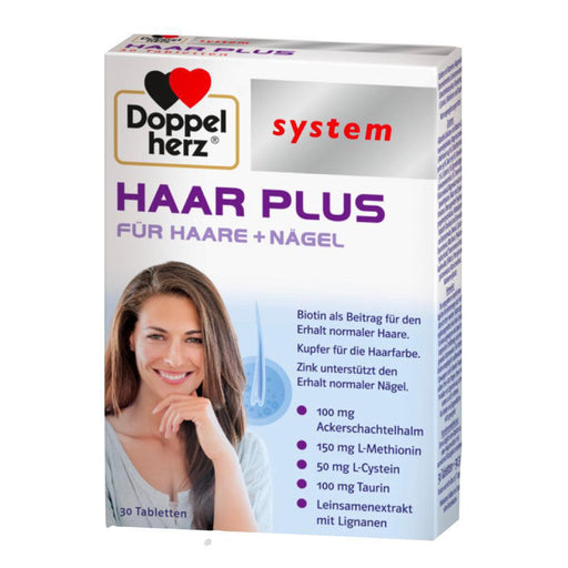 Doppelherz System Hair Plus for Hair & Nails Tablets 30 tab
