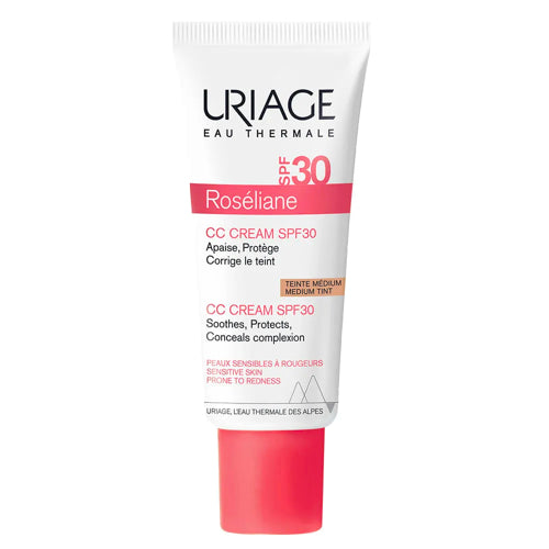 This smooth cream is perfect care and make-up at the same time. Non-greasy formula for quick application. Redness is hidden, the complexion appears even and radiant, and the skin is protected against UV rays with SPF30.