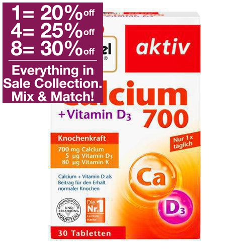 Doppelherz Calcium 700 & Vitamin D3 30 cap
