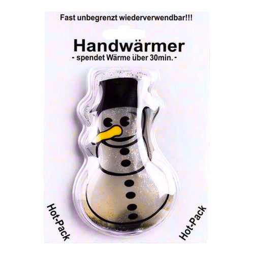 Hand Warmer Snowman 1 pcs