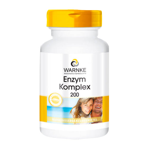 Warnke Enzyme Complex 200 Capsules 100 cap VicNic.com