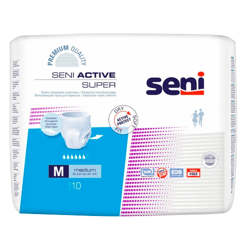 Seni Active Incontinence Size M 1 bag - VicNic.com