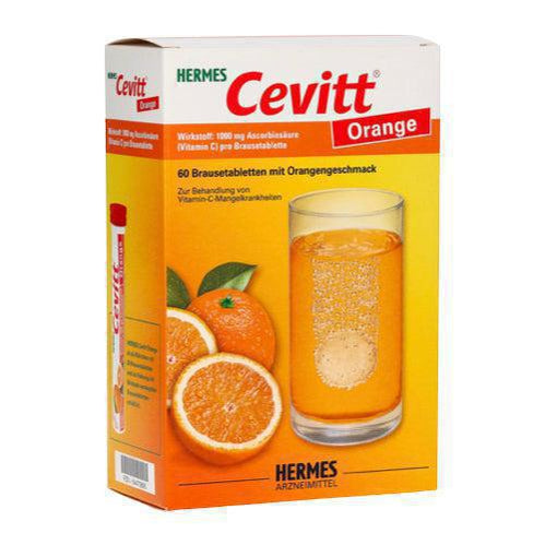 Hermes Cevitt Orange Effervescent Tablets 60 pcs