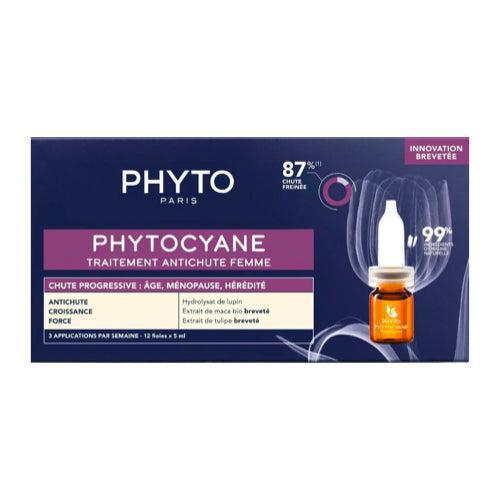 Phyto Phytocyane Progressive Anti-Hair Loss 12x 3.5 ml - new packaging