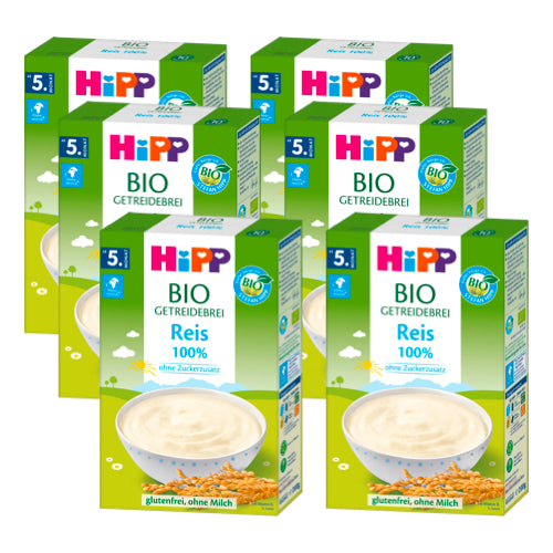 Hipp Organic Porridge 100% Rice (5+ months) Pack of x 200g