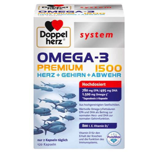 Doppelherz system Omega-3 Premium 1500 120 cap