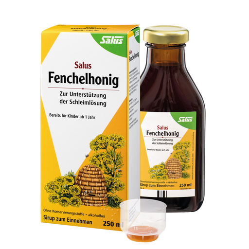 Salus Fennel Honey to loosens mucus 