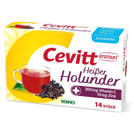 Cevitt Immune Hot Drink - Elderberry (sugar free) 14 sachets