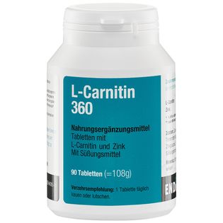 Endima L-Carnitine 360 Chewable Tablets 90 tab
