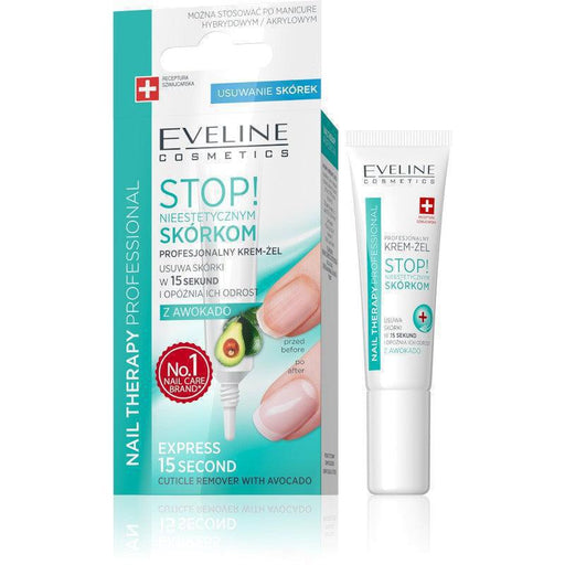 Eveline Cosmetics Cuticle Remover Nail Therapy Professional Express 15 Seconds 12ml